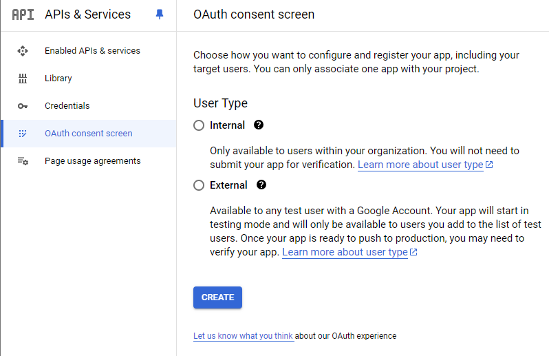 Create External User Create External User