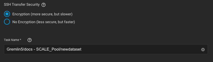 Replication Security and Task Name Replication Security and Task Name
