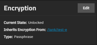 Encryption Card Inherit from Parent Encryption Card Inherit from Parent
