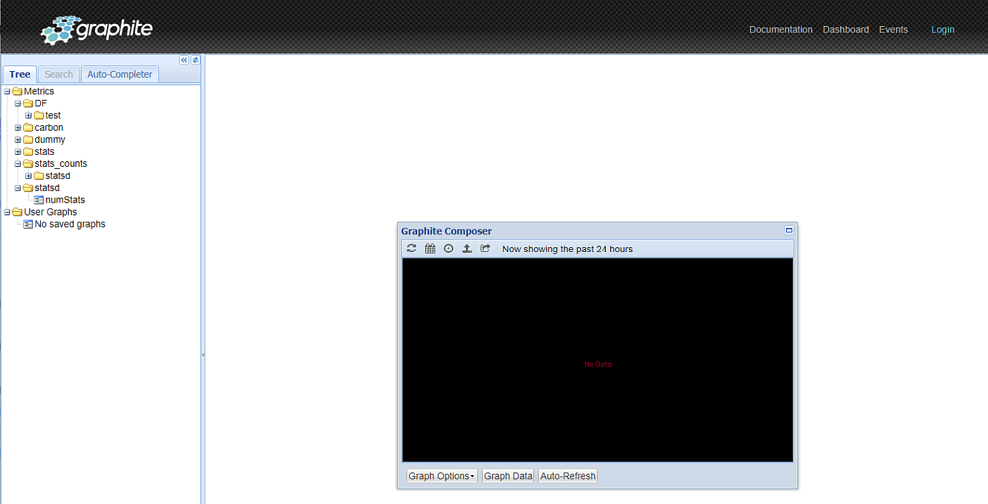 Graphite Web UI Graphite Web UI