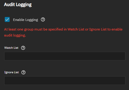 SMB Share Auditing Settings SMB Share Auditing Settings
