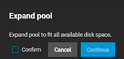 Expand Pool Dialog Expand Pool Dialog
