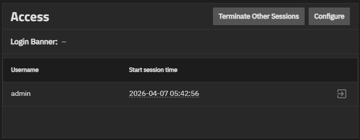 Access Widget Access Widget