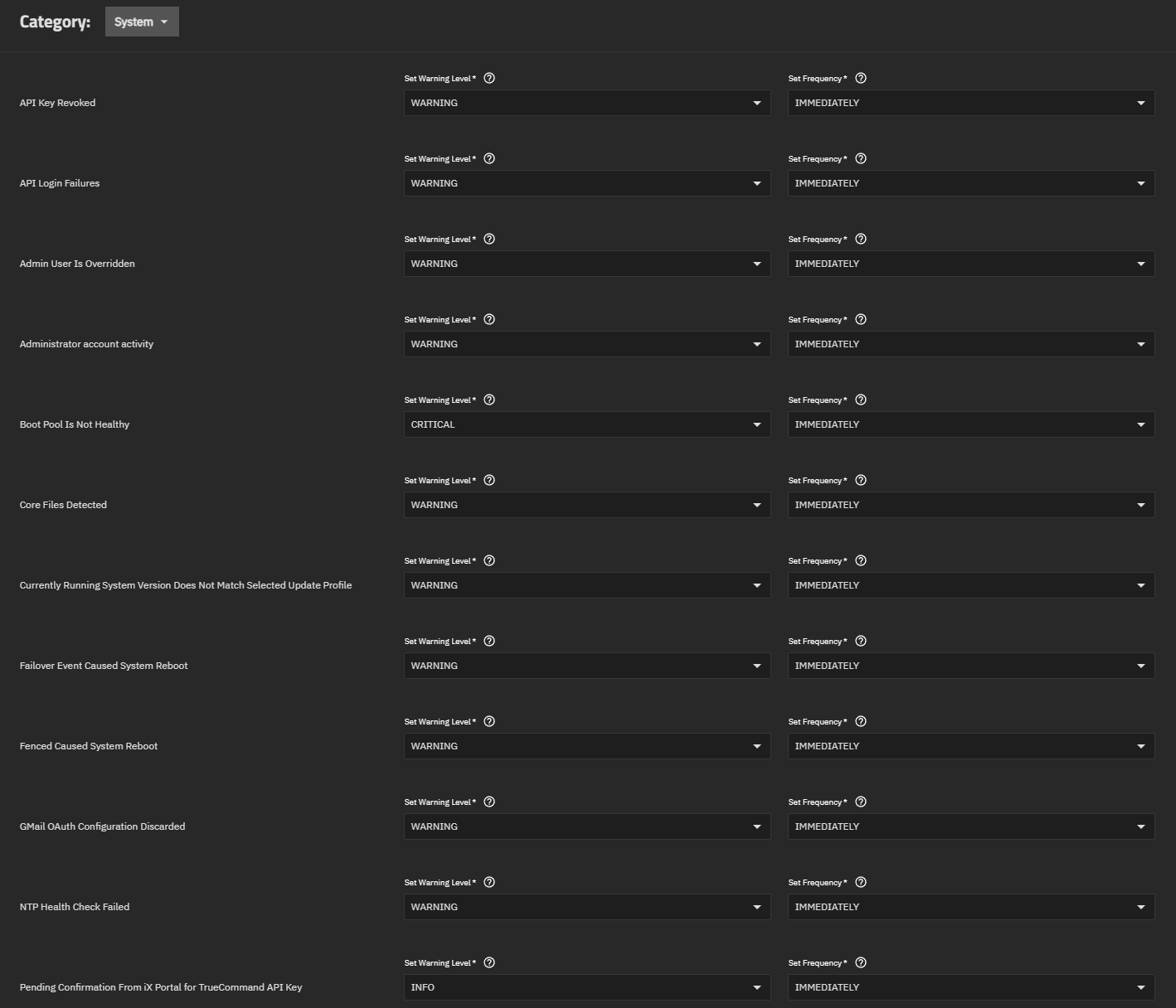 System Alert Settings 1 AlertSettingsSystem1