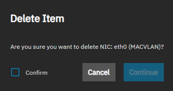 Delete Item Dialog Delete Item Dialog