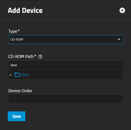 Devices Add CD-ROM Type Devices Add CD-ROM Type