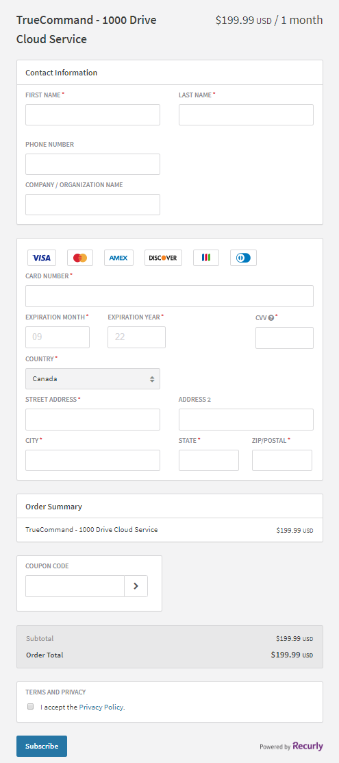 CloudSubscriptionPayment