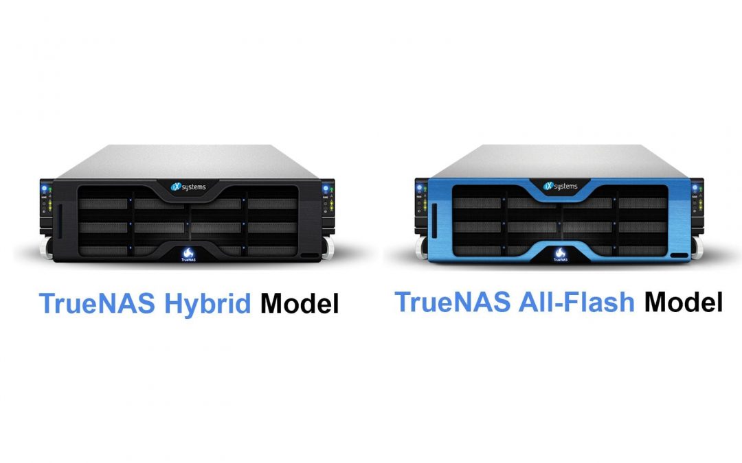 Hybrid or All-Flash? The choice is yours with TrueNAS