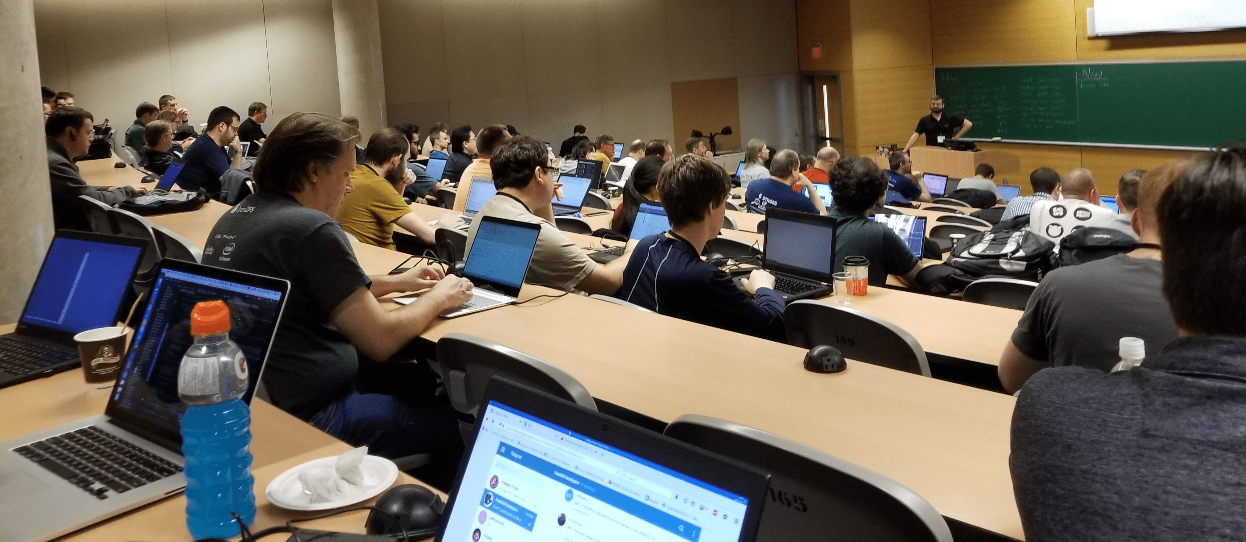 BSDCan conference attendees