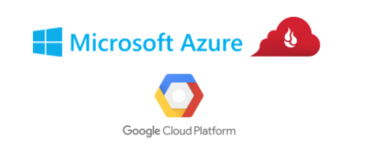 Microsoft Azure, Backblaze B2 Cloud and Google Cloud Platform