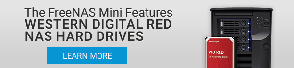 FreeNAS Mini features Western Digital