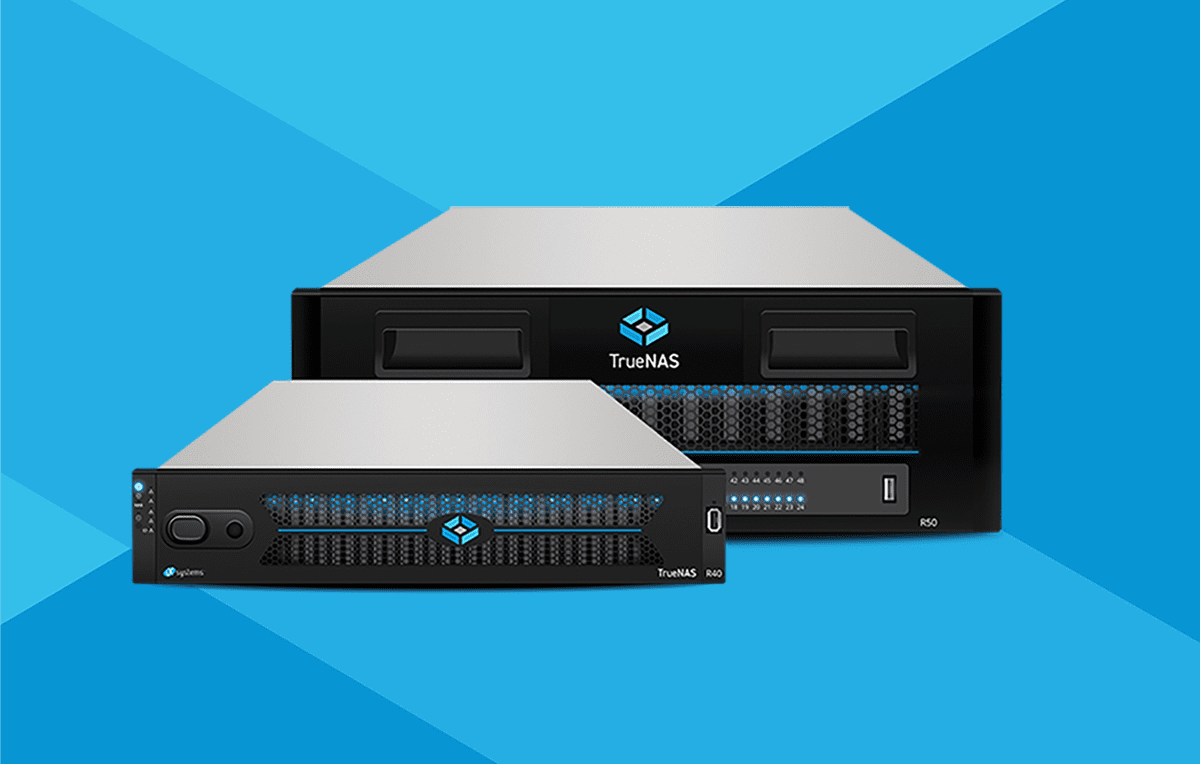 TrueNAS R40 and R50 machines