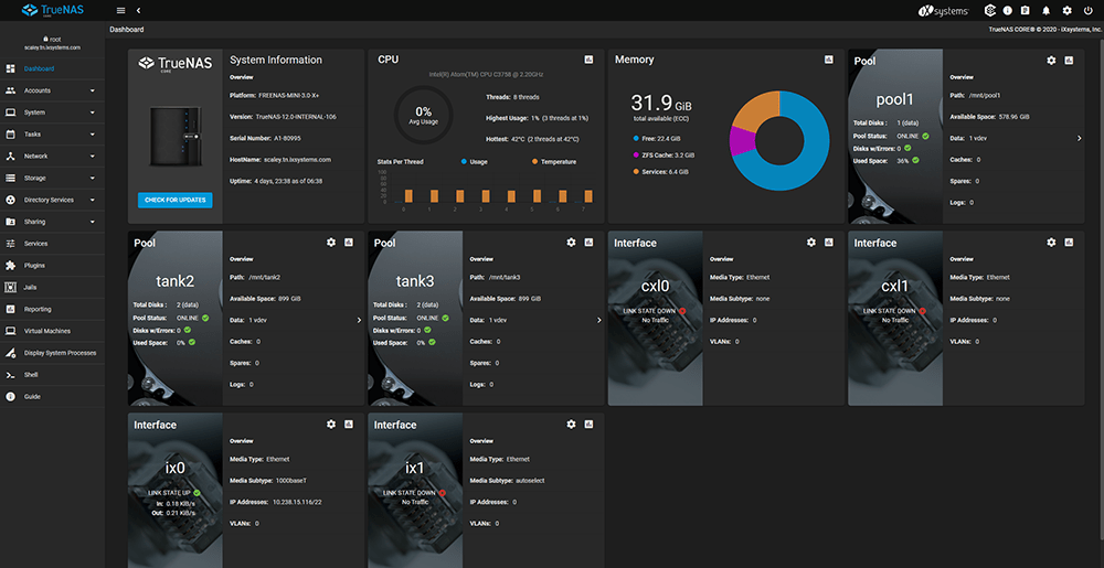 Windows 10 FreeNAS full