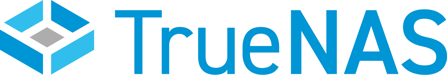 TrueNAS logo with transparent background