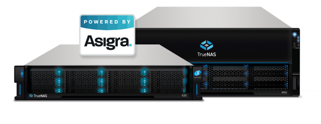 TrueNAS and Asigra TrueNAS and Asigra