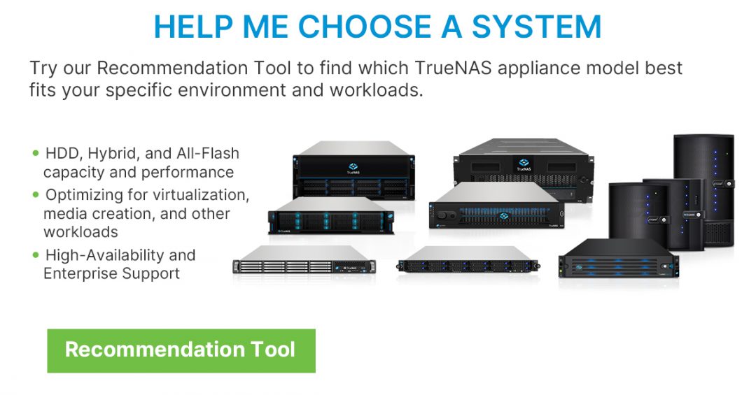 Introducing The TrueNAS Storage Recommendation Tool
