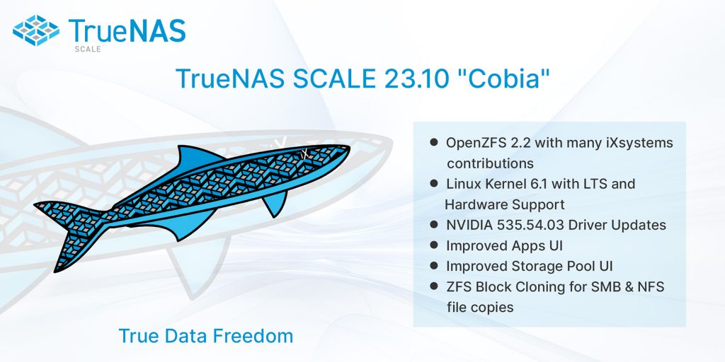 TrueNAS SCALE Cobia