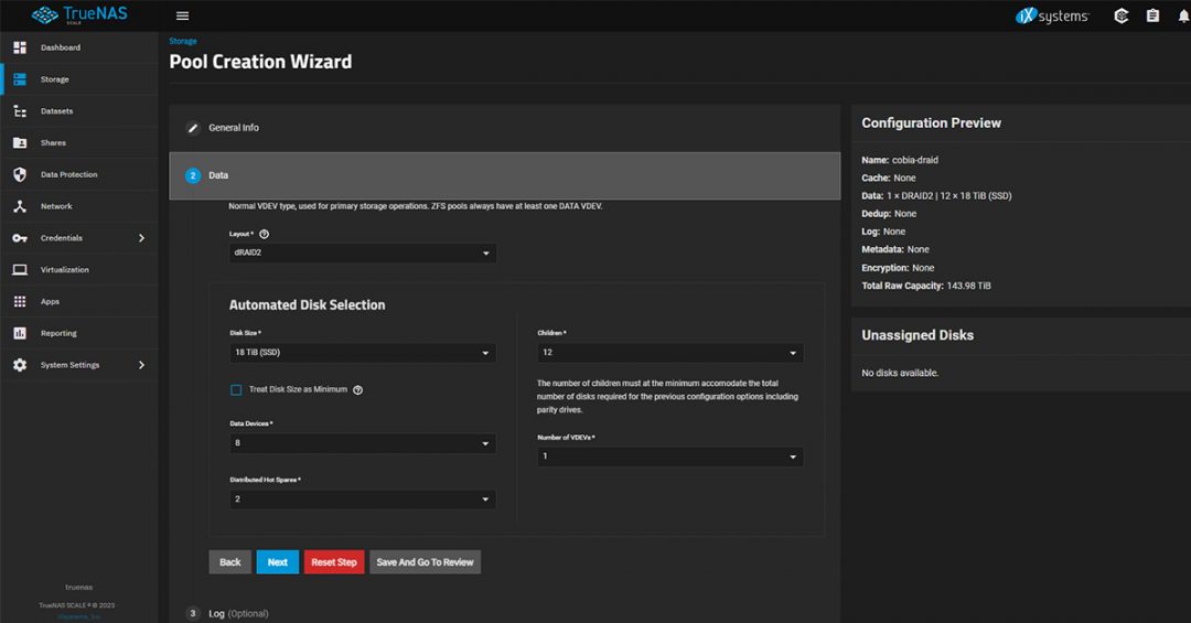 TrueNAS SCALE Cobia Has a New WebUI