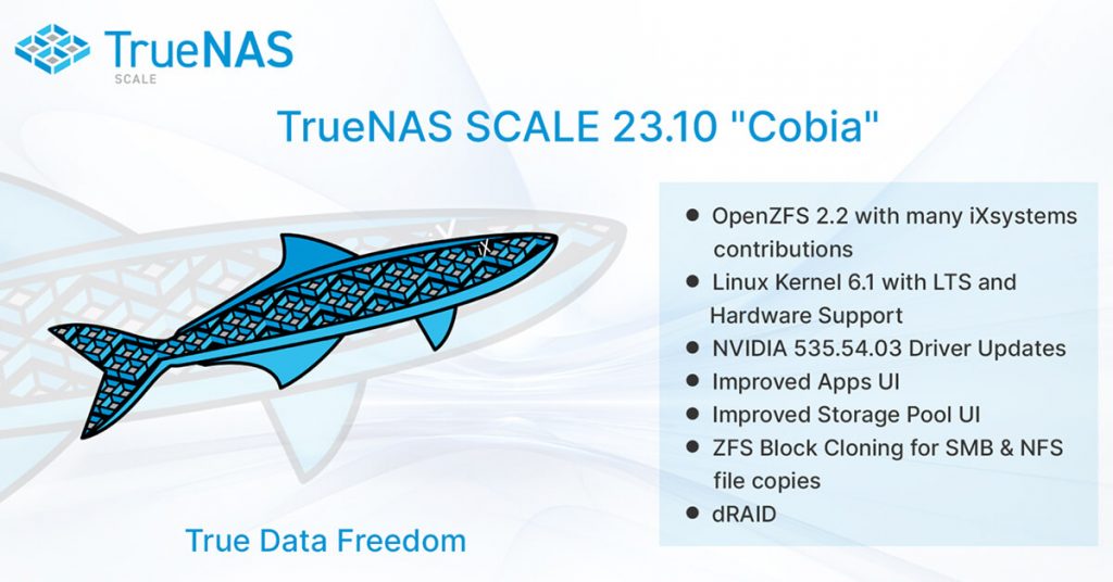 TrueNAS SCALE Cobia