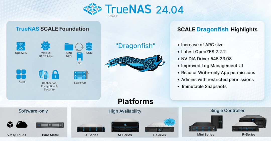 TrueNAS SCALE Dragonfish Reaches BETA