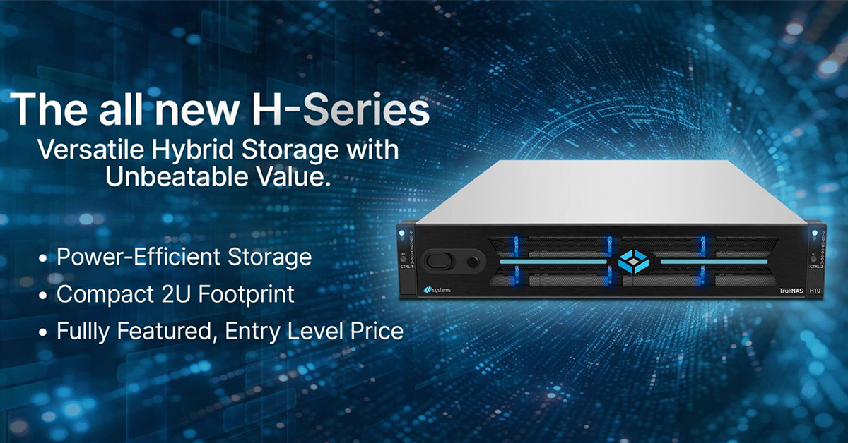 TrueNAS Enterprise H-Series TrueNAS Enterprise H-Series