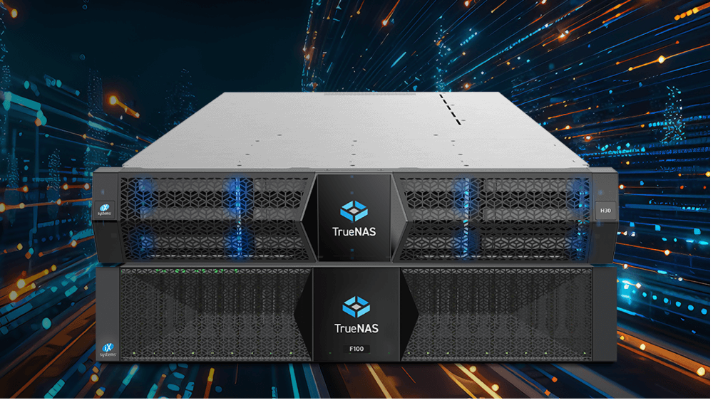 TrueNAS H30 and F100