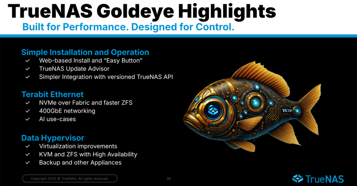 TrueNAS Goldeye