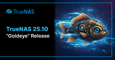 TrueNAS 25.10 “Goldeye” Unifies Storage, Accelerates Workloads, and Simplifies Management