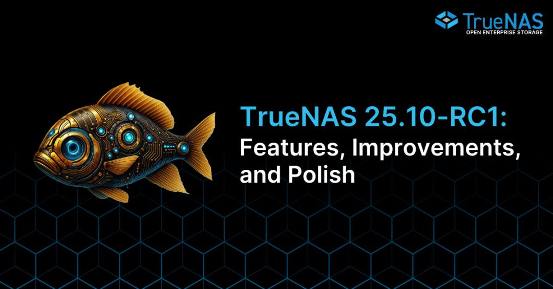 TrueNAS 25.10-RC1: Features, Improvements, and Polish