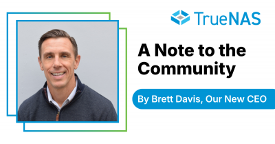A Note to the TrueNAS Community