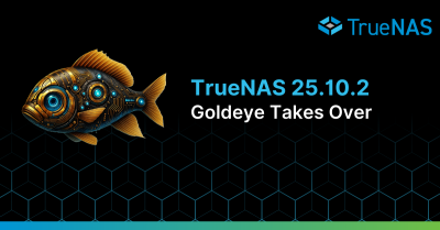 TrueNAS 25.10.2: Goldeye Takes Over