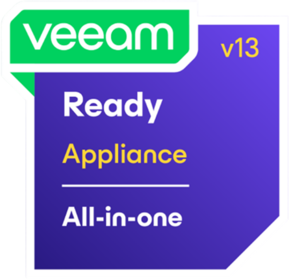Veeam Ready Appliance badge