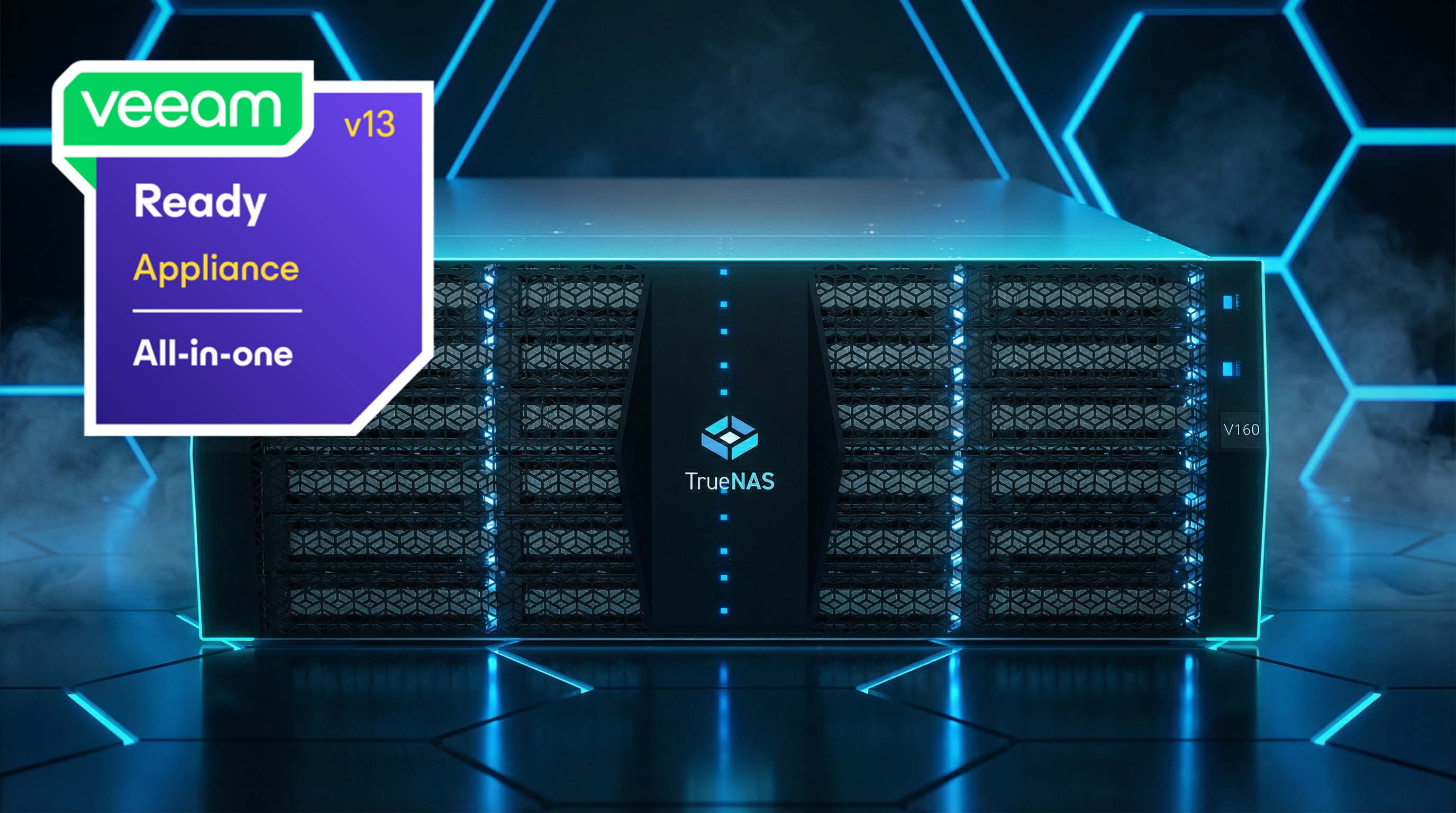 TrueNAS V-Series unified storage appliance