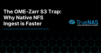 The OME-Zarr S3 Trap: Why Native NFS Ingest is Faster