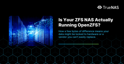 Is Your ZFS NAS Actually Running OpenZFS?